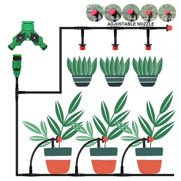 Garden Irrigation System | AquaFlow Drip Irrigation System | Elda Aesthetic