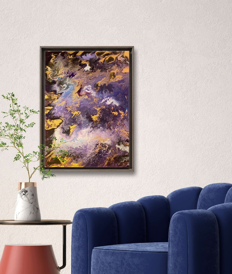 Mental Maturing - Print on Framed Canvas - Cultivates a Sense of Peace and Balance -