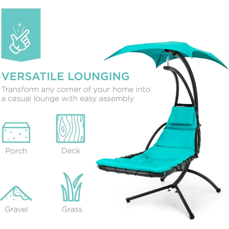 Swing Chair With Stand | Serenity Swing  | Elda Aesthetic