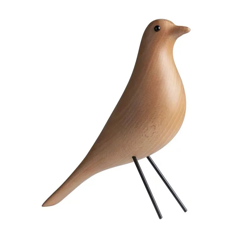 Nordic wooden birds | Nordic-inspired Wooden Bird | Elda Aesthetic