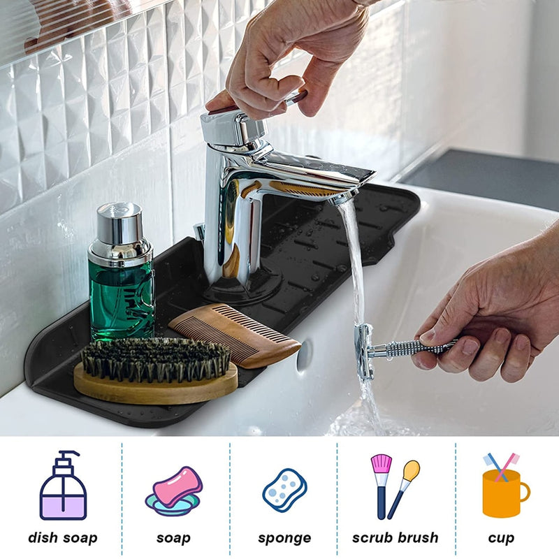 Bathroom Faucet Mat | SinkMate | Elda Aesthetic