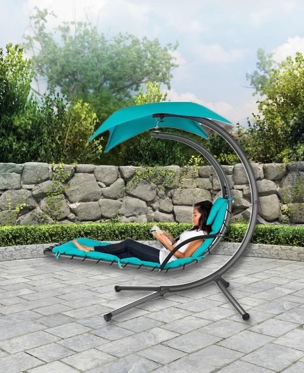 Serenity Swing - the ultimate outdoor relaxation experience! -
